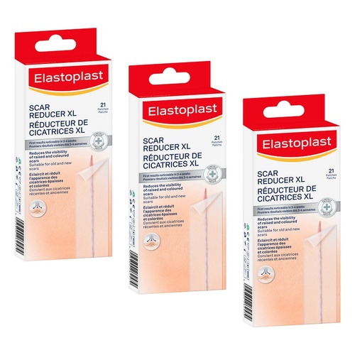 Elastoplast Scar Reducer XL 21 Pack Bundle of 3