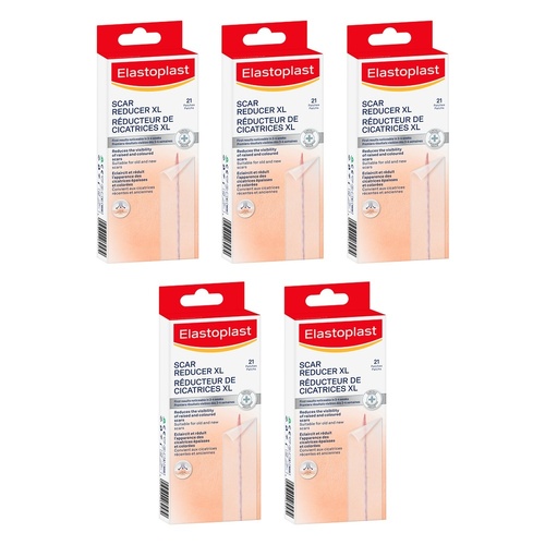 Elastoplast Scar Reducer XL 21 Pack Bundle of 5