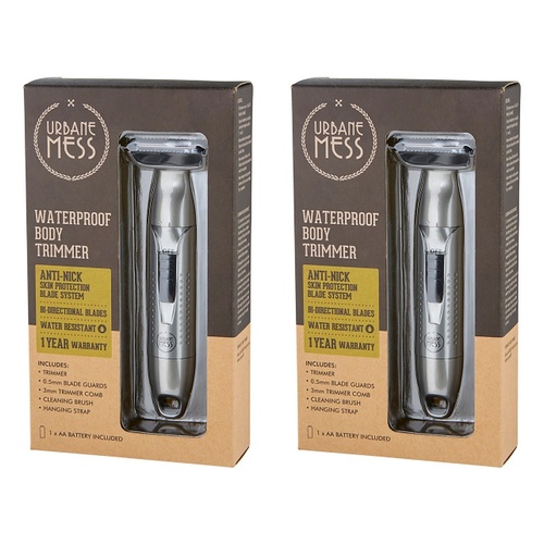 Urbane Mess Waterproof Body Trimmer Pack of 2