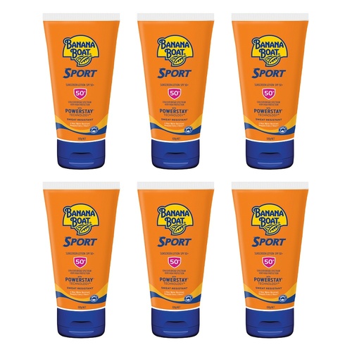 Banana Boat Sport Sunscreen Lotion SPF50+ 100g Pack of 6