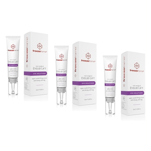 Freezeframe Non-Surgical Eyelid Lift Serum 15mL Pack of 3