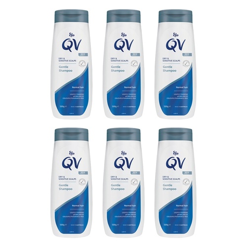 Ego QV Gentle Shampoo 500g Pack of 6