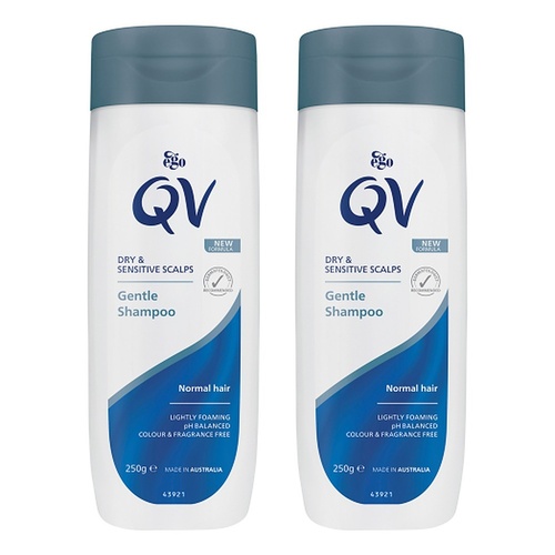 Ego QV Gentle Shampoo 250g Pack of 2