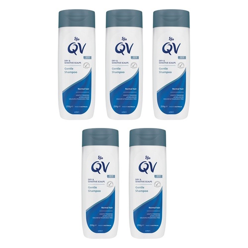 Ego QV Gentle Shampoo 250g Pack of 5