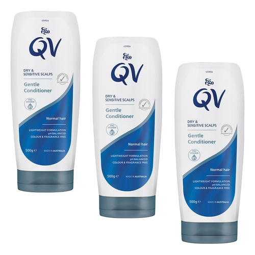 Ego QV Gentle Conditioner 500g Pack of 3