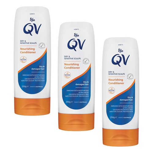 Ego QV Nourishing Conditioner 250g Pack of 3