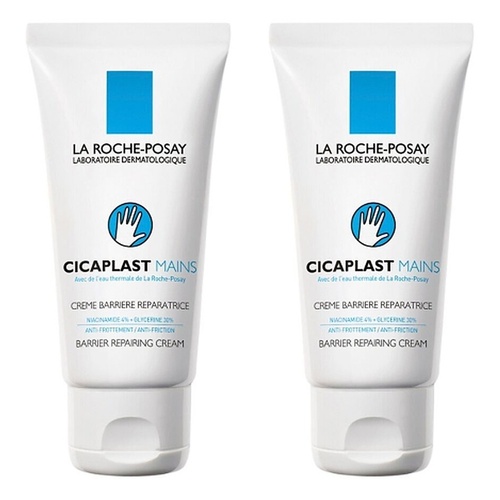 La Roche-Posay Cicaplast Mains Hand Barrier Cream 50mL x 3 Bundle of 2