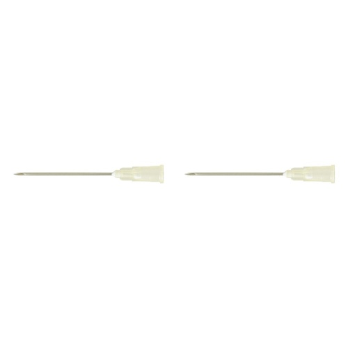 Agani Needle 19g x 38mm 100 Pack Bundle of 2