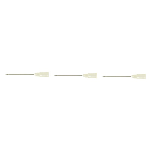 Agani Needle 19g x 38mm 100 Pack Bundle of 3