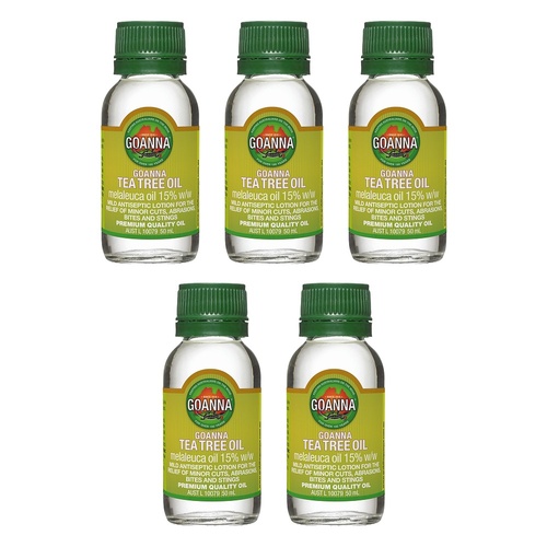 Goanna Tea Tree Oil 50mL Pack of 5
