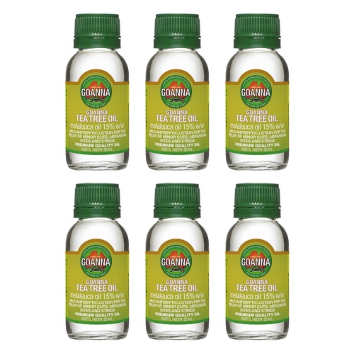 Goanna Tea Tree Oil 50mL Pack of 6