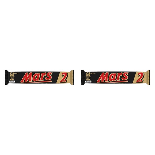Mars Milk Chocolate Bar 64g x 25 Bundle of 2
