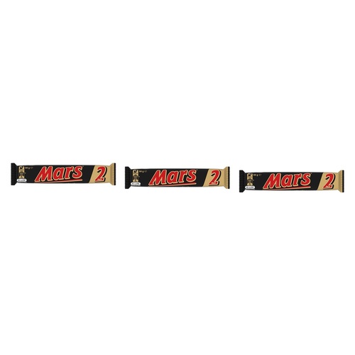 Mars Milk Chocolate Bar 64g x 25 Bundle of 3