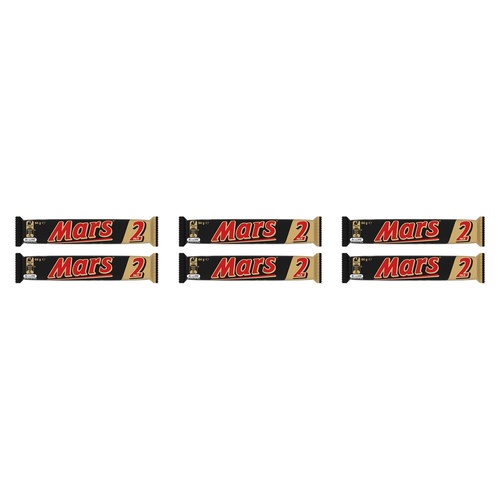 Mars Milk Chocolate Bar 64g x 25 Bundle of 6