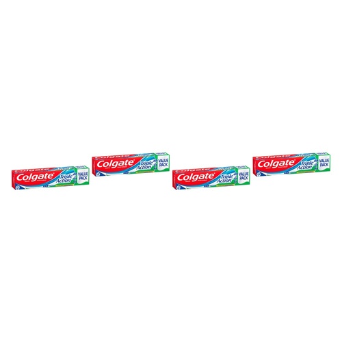 Colgate Triple Action Toothpaste Original Mint 210g Pack of 4