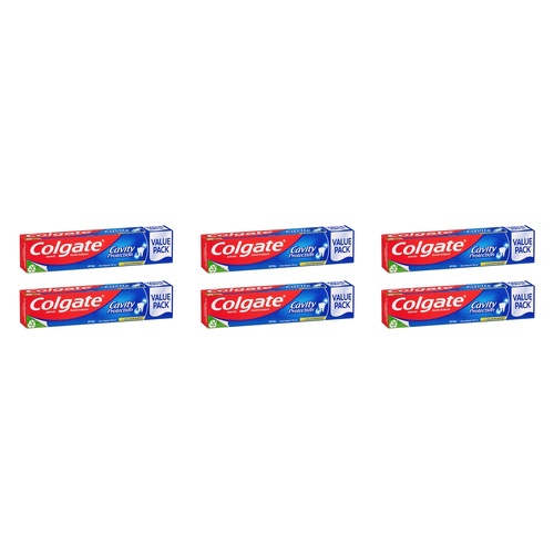 Colgate Cavity Protection Toothpaste Great Regular Flavour 240g Pack of 6