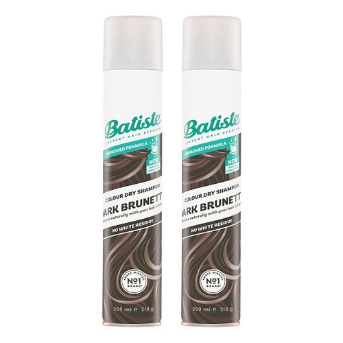 Batiste Dry Shampoo Hint of Colour Dark 350mL Pack of 2
