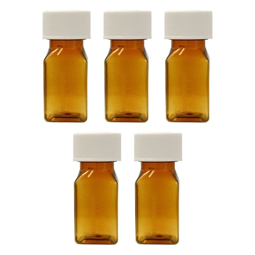 McGloins Methadone 30mL Plastic Bottle 100 Pack Bundle of 5