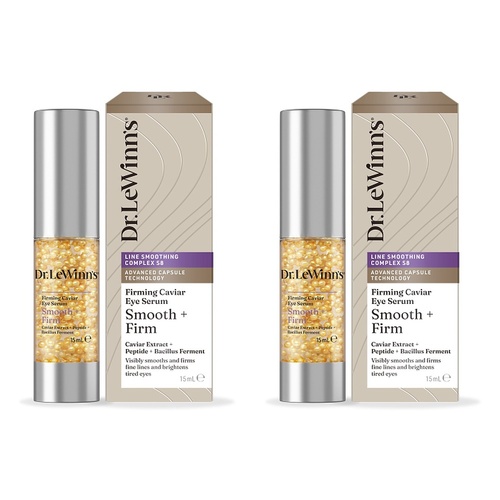 Dr. LeWinn's Smooth + Firm Firming Caviar Eye Serum 15mL Pack of 2
