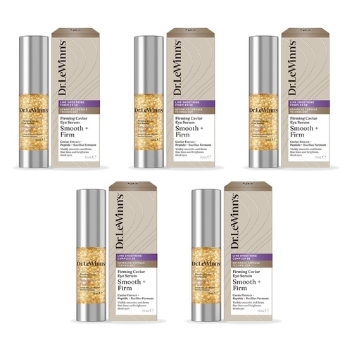 Dr. LeWinn's Smooth + Firm Firming Caviar Eye Serum 15mL Pack of 5