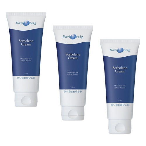David Craig Professional Sorbolene Cream 100g Pack of 3