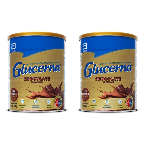 Glucerna Chocolate Powder 850g Pack of 2
