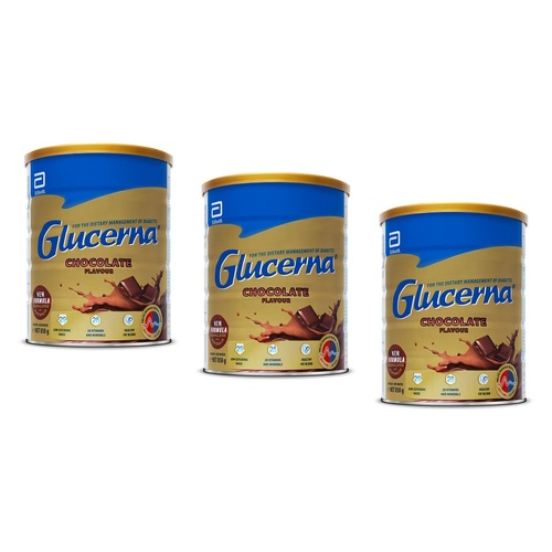 Glucerna Chocolate Powder 850g Pack of 3