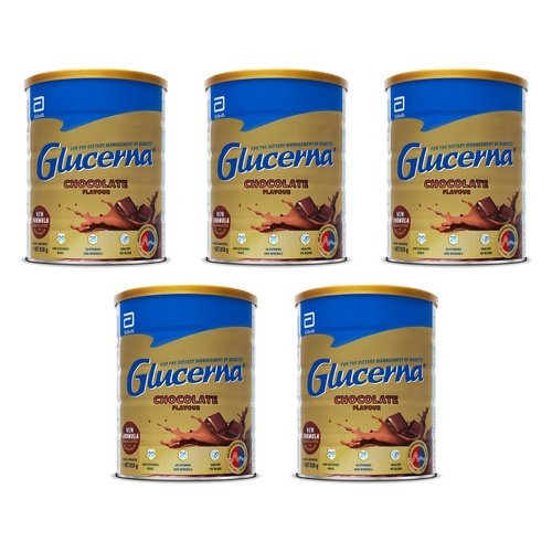 Glucerna Chocolate Powder 850g Pack of 5