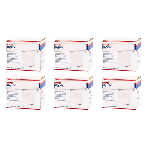 Hypafix Wide Area Fixation 10cmx10m Pack of 6