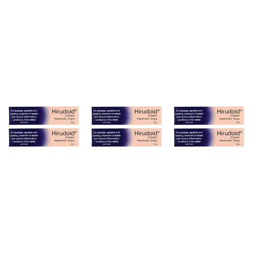 Hirudoid Cream 20g Pack of 6