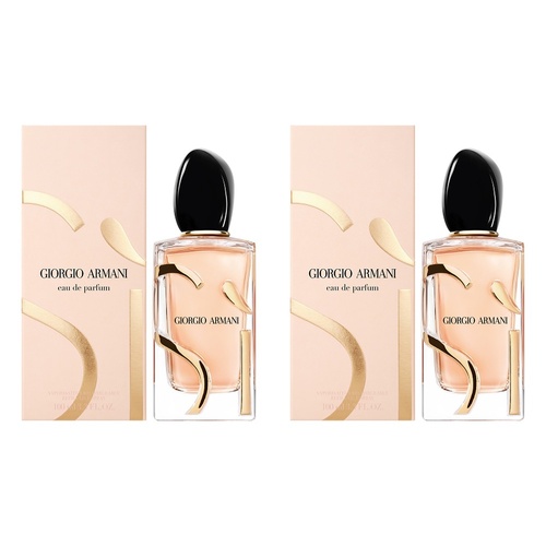 Giorgio Armani Si Eau de Parfum 100mL Pack of 2