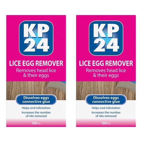 KP24 Lice Egg Remover 100mL Pack of 2