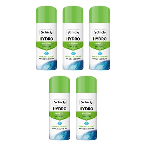 Schick Hydro Skin Sensitive Gel 70g Pack of 5
