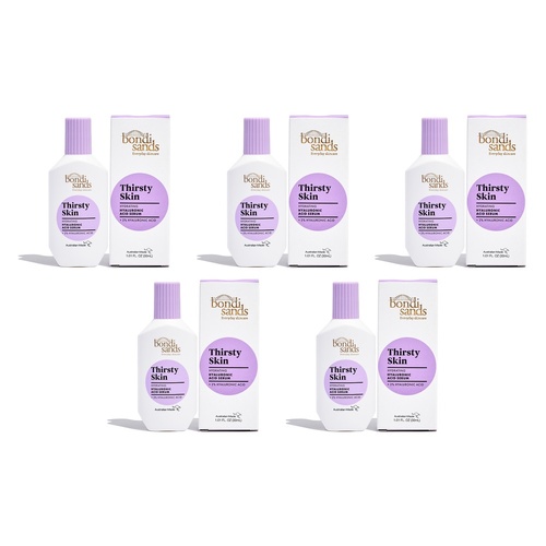 Bondi Sands Thirsty Skin Hyaluronic Acid Serum 30mL Pack of 5