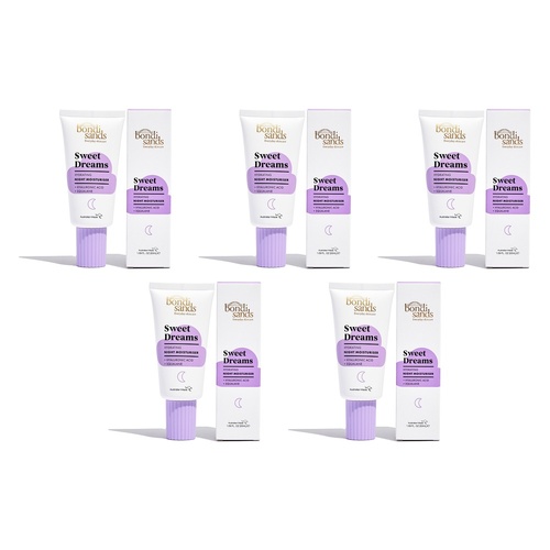 Bondi Sands Sweet Dreams Night Moisturiser 50mL Pack of 5