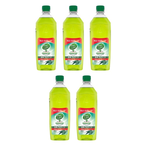 Pine O Cleen Antibacterial Liquid Disinfectant Eucalyptus 500mL Pack of 5