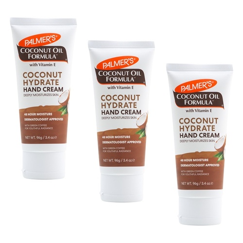 Palmer's Coconut Oil Hand Cream 96g Pack of 3