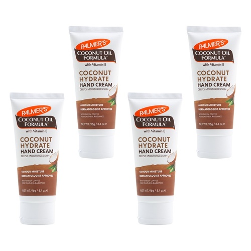Palmer's Coconut Oil Hand Cream 96g Pack of 4