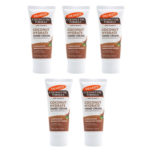 Palmer's Coconut Oil Hand Cream 96g Pack of 5