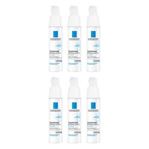 La Roche-Posay Toleriane Dermallergo Fluid 40mL Pack of 6