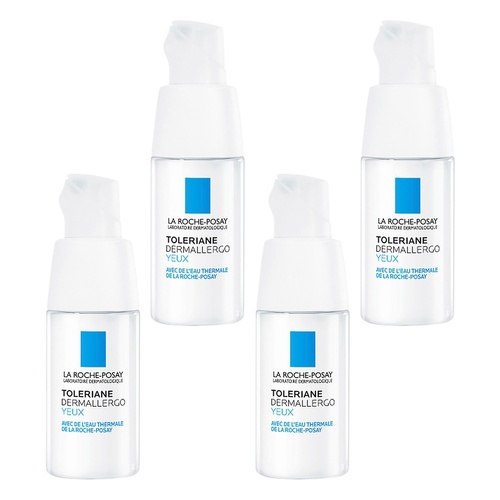 La Roche-Posay Toleriane Dermallergo Eye Contour Cream 20mL Pack of 4