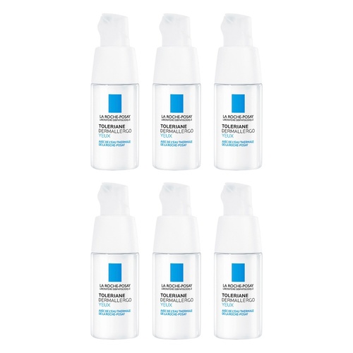 La Roche-Posay Toleriane Dermallergo Eye Contour Cream 20mL Pack of 6