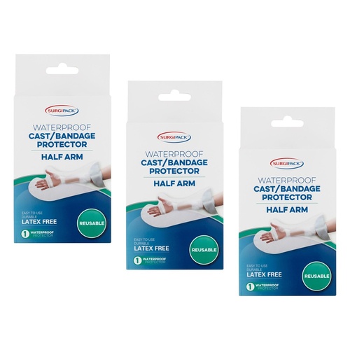 SurgiPack Cast Protector Half Arm 6178 Pack of 3