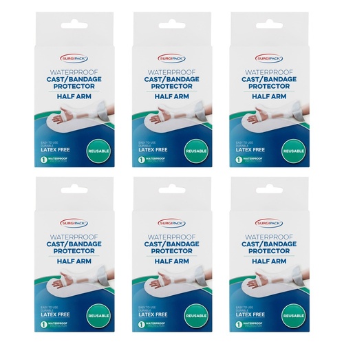 SurgiPack Cast Protector Half Arm 6178 Pack of 6