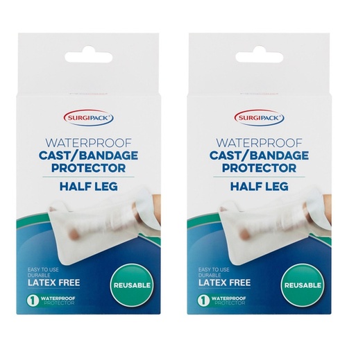 SurgiPack Cast Protector Half Leg Pack of 2