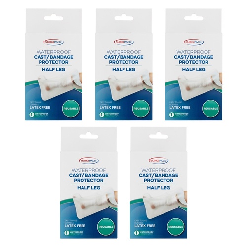 SurgiPack Cast Protector Half Leg Pack of 5