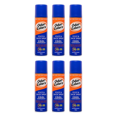 Odor-Eaters Foot & Shoe Spray Sport 150mL Pack of 6