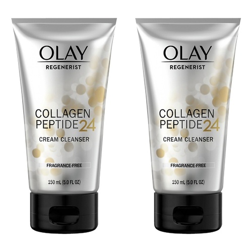 Olay Regenerist Collagen Peptide 24 Cleanser 150mL Pack of 2