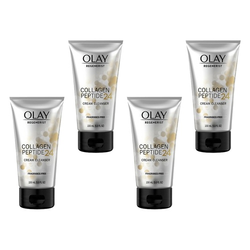 Olay Regenerist Collagen Peptide 24 Cleanser 150mL Pack of 4