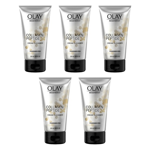 Olay Regenerist Collagen Peptide 24 Cleanser 150mL Pack of 5